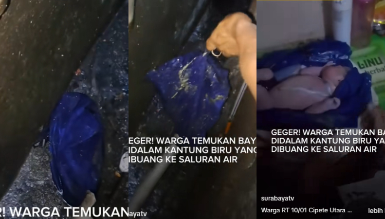 Penemuan bayi di Cipete Utara (1)